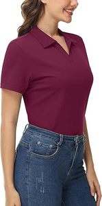 <b>Women</b> <b>Polo</b> <b>Shirts</b> Bulk Wholesale Manufacturer Custom Logo Printing Embroidery Cotton Casual Sports Office Staff Wear - Product Image 3