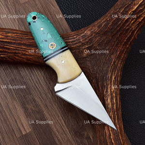 Cuchillo utilitario EDC estilo Kiridashi hecho a mano de 6 pulgadas con mango de madera personalizado, hoja fija de acero inoxidable con punta de gota, OEM ODM al por mayor - Product Image 3