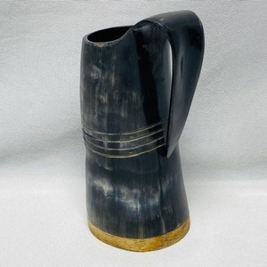 High on Demand Viking Drinking Horn <b>Mug</b> for Beer or Mead and Historical Reenactment Availoable for Bulk Quantity - Product Image 6