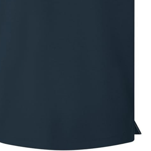 Polo pour homme bleu marine à col boutonné, ourlet fendu, manches courtes, décontracté, business, golf, respirant - Product Image 4