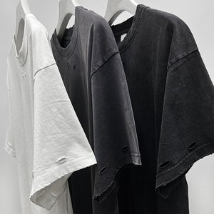 Custom Printed <b>White</b> Cotton T Shirt 230gsm <b>Plain</b> Unisex Men <b>Tee</b> Bulk Wholesale High Quality Apparel - Product Image 2