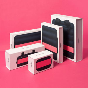 Custom logo printed rigid cardboard packaging folding magnetic gift <b>boxes</b> for consumer electronics - Product Image 1