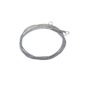 ASLING INTERNATIONAL Gigli <b>Saw</b> Wire 2 Handles Orthopedic <b>Bone</b> Surgery Manual German Stainless Steel High Surgical Instruments - Product Image 2