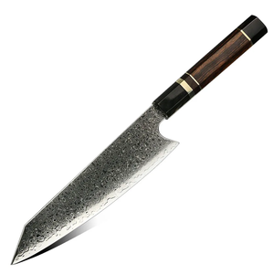 มีดเชฟเหล็กดามัสกัสคมกริบ รุ่น LEGACY BLADES ด้ามไม้มะกอก มีดทำครัวระดับมืออาชีพ ขายส่ง - Product Image 1