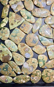 Offre Spéciale – Cabochons en Jaspe Rhylite Naturel, Formes Assorties, Pierres Précieuses en Vrac pour la Fabrication de Pendentifs et Bijoux - Product Image 3