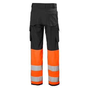Pantalon de travail unisexe haute visibilité réfléchissant imperméable 100% coton, impression par transfert thermique du logo personnalisé, OEM - Product Image 5