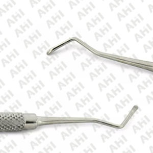 Cuchara Excavadora Manual de Doble Punta para Rellenos Dentales, Instrumento Dental de Acero Inoxidable con Empuñadura Ergonómica, CE - Product Image 3
