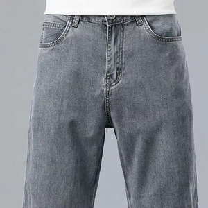Fabricante de jeans rotos con efecto desgastado personalizados, proveedor de jeans de mezclilla para hombre, ropa urbana, jeans de mezclilla con lavado personalizado OEM. - Product Image 6