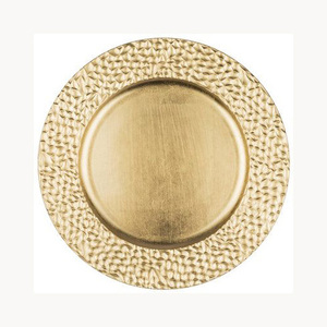 Customized Metal Dining Charger <b>Plate</b> Stylish New Design New Arrival Luxury Under <b>Plate</b> For Hotel Restaurant - Product Image 6