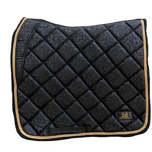 Selle de dressage personnalisée de luxe avec impression couleur, confortable, fourrure durable, 80/20T/C, extérieur en polyester, rembourrage tout usage - Product Image 1