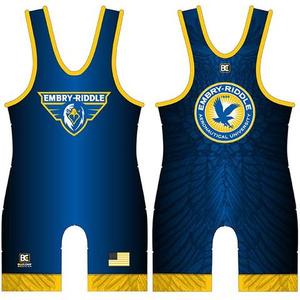 Combinaison de lutte unisexe sans manches jaune à impression par sublimation, ajustée et compressive, en polyester, pour le sport - Product Image 6