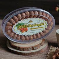 Venta al por Mayor de Nueces de Anacardo Orgánicas Tostadas y Saladas Dong Phu Premium W180 400g en Caja Ovalada de Regalo - Precio Directo de Fábrica Internacional