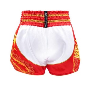 Shorts de boxe Muay Thai professionnels, modèle Twins dernière génération, design personnalisé, logo satiné, confortables et légers RL-BG-007 - Product Image 3