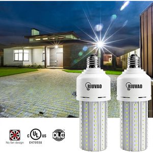 Confezione da 2 Lampadine LED a Pannocchia di Mais da 600W Equivalenti, 7500 Lumen, 5000K Luce Bianca Fredda Diurna, Ampia Copertura, Attacco E26/E27 Medio - Product Image 3