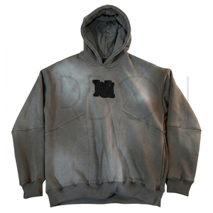 Sweat-shirts en molleton de coton lourd, entièrement personnalisés, fabriqués par le meilleur fournisseur, tendance, confortables, de qualité supérieure, effet usé - Product Image 1