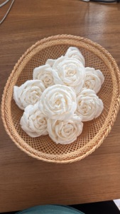 ROSE VADEE Flores de Madera Sostenibles de Sola, Tamaño 8-8.5cm, Hechas a Mano, Venta al por Mayor, Fragancia para el Hogar, Varillas de Sesbania, Diseño Hermoso - Product Image 5