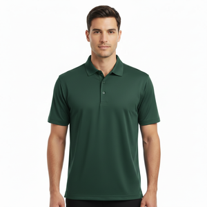 เสื้อโปโลเทนนิสชายขายส่ง สีพื้น ผ้าฝ้าย 100% ปักโลโก้ตามสั่ง ทรงเข้ารูป ราคาถูก - Product Image 5