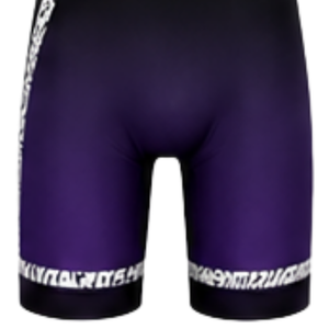 Combinaison de lutte sublimée pour homme, violet et noir, en polyester, sans manches, uniforme de sport de lutte, tenue d'entraînement athlétique - Product Image 6