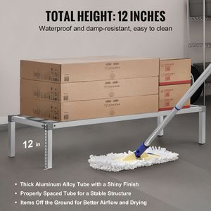 Scaffalatura Commerciale per Stoccaggio Alimenti 60FT X 20FT in Alluminio, con Pianale da 12FT, Capacità 1000 Libbre, Interamente Saldata - Product Image 3