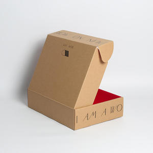 Custom Non-Standard Portable Foldable Rigid Corrugated Boxes-Heavy-Duty Eco-Friendly <b>Packaging</b> for Express <b>Logistics</b> Storage - Product Image 3