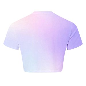 เสื้อยืดครอปผู้ชาย ผ้าฝ้าย สตรีทแวร์ โอเวอร์ไซส์ ลำลอง แขนสั้น ฮิปฮอป เสื้อฤดูร้อน ระบายอากาศได้ดี ทรงหลวม แฟชั่น เสื้อยืดพรีเมียม - Product Image 2