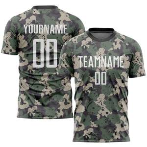 Uniforme de Fútbol Personalizado de Primera Calidad, 100% Poliéster, Manga Corta, con Estampado de Letras y Logotipo Frontal, Tela Transpirable para Hombre - Product Image 3