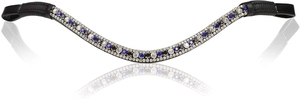 Diadema de Cuero Personalizable de Alta Calidad para Caballo con Diseño de Cristales Brillantes, Duradera, para Exhibiciones Ecuestres - Product Image 3