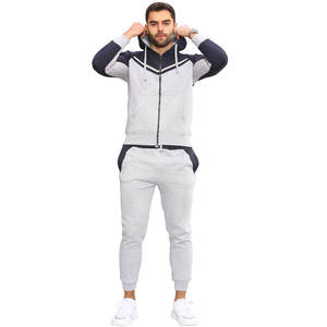 Conjunto Deportivo Informal de Dos Piezas con Capucha y Cordón Ajustable, Pantalón y Sudadera, Chándal de Verano para Hombre, Transpirable, 100% Algodón - Product Image 1