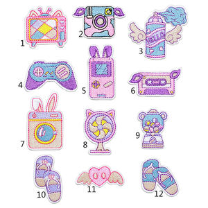 Parches Bordados Personalizados a Precio de Fábrica, Parche Termoadhesivo con Diseño de Hongo, Parche de Tela Bordado en 3D para Sombreros, Bolsos, Chaquetas, Mochilas, OEM - Product Image 5