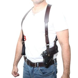 Ceinture porte-cartouches en cuir de vachette avec coutures durables et ajustement sécurisé - Product Image 1