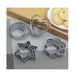 Molde de Metal Artesanal para Galletas, Utensilio de Repostería Apto para Horno, para Galletas, Pasteles y Repostería, Gadget de Cocina de Gran Venta, Herramientas Cortadoras de Galletas de Metal - Product Image 1