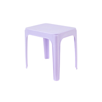 Coussin de table rectangulaire en plastique durable et polyvalent pour l'extérieur, imperméable, empilable et léger, pour mobilier d'extérieur