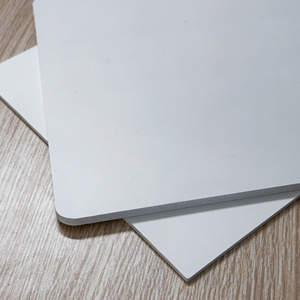 White PVC <b>Foam</b> <b>Sheet</b> 3-25mm Thickness Waterproof Oil Resistant Anti-Aging for Advertising Display UV Flatbed Printing Cutting - Product Image 1