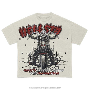 เสื้อยืดลำลองสำหรับผู้ชายผลิตจากโพลีเอสเตอร์/ คอตตอนพิมพ์ลายตาราง DTF DTG จาก silkzone ผลิตภัณฑ์จาก silkzone - Product Image 3