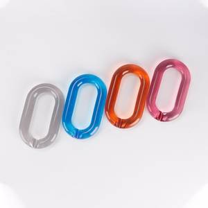 Grande Décoration Murale Colorée en Maillons de Chaîne en Résine Faits Main, Écologiques et Transparents, pour Projets DIY, Rideau de Séparation de Chambre Thème Ange - Product Image 6