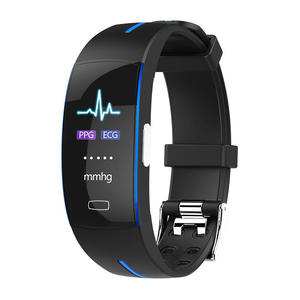 Bracelet intelligent IP67, montre connectée Android avec fonction météo <span class=keywords><strong>24H</strong></span>, température, lien à distance, unisexe, noir - Product Image 3