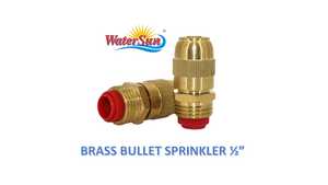 Boquilla de pulverización de agua ajustable WaterSun de latón de 1/2 pulgada con filtro para riego de niebla fina - Product Image 5