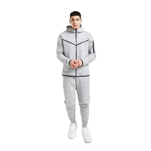 Sudadera Unisex Infield Gear 100% Algodón Ligera Antiestática de Secado Rápido Estilo Urbano Diseño 2 en 1 con Cierre de Cremallera y Cintura Elástica - Product Image 1