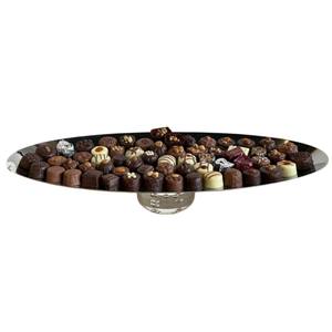 Bandeja de chocolate decorativa para el hogar al por mayor, bandeja de servir de metal dorado de alta calidad con asa para uso en hoteles y restaurantes, precio más bajo - Product Image 6