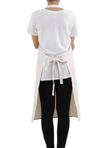 100% Cotton Sleeveless <b>Pocket</b> Apron Woven Customisable Eco-Friendly Durable Reusable Soft Daily Sanitary - Product Image 6