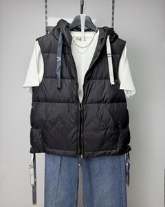 Gilet matelassé unisexe tendance, léger et chaud pour l'hiver, sans manches, pour l'extérieur - Product Image 3