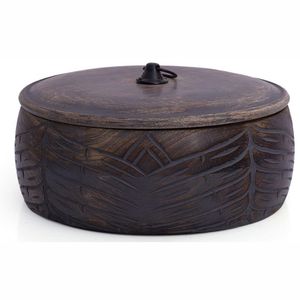 Boîte d'organisation d'épices carrée en bois de qualité supérieure - Boîte de rangement multi-usages à 16 compartiments - Ensemble d'ustensiles de cuisine durables et écologiques - Product Image 2