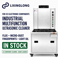 Nettoyeur ultrasonique industriel électrique 28kHz 1500W pour pièces électroniques 3C, blindages métalliques et circuits imprimés