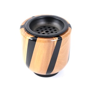 Quemador de incienso Bakhoor de lujo hecho a mano con madera de acacia y resina epoxi, elegante quemador árabe Mubkhar para Bakhoor, Oud e incienso aromático. - Product Image 4