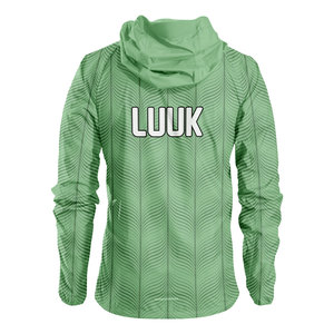 Custom Team Sublimated Windbreaker <b>Jacket</b> Hooded Full Zip <b>Waterproof</b> Lightweight Outdoor Running Sports <b>Jacket</b> Wholesale - Product Image 5