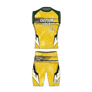 Uniformes de football 7v7 personnalisés à faible MOQ, uniformes de football 7on7 avec nom et numéros d'équipe, vêtements d'équipe - Product Image 2