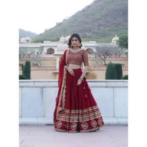 Wedding Wear Designer Lehenga Choli - Product Image 4