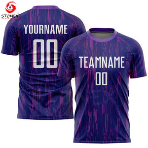 Custom Sublimation Football Jersey Men Breathable Quick Dry <b>Soccer</b> Shirt Personalized Team Uniform Training Match Sportswear OEM - Product Image 1