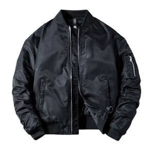 Chaqueta Bomber para Hombre, Talla Grande, Cortavientos, Estilo Piloto, Ropa Urbana, Prendas Exteriores - Product Image 1