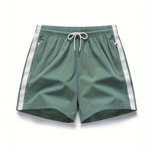 Shorts de course pour hommes, légers, à séchage rapide, avec taille élastique, extensibles, pour la salle de sport et l'entraînement sportif - Product Image 5